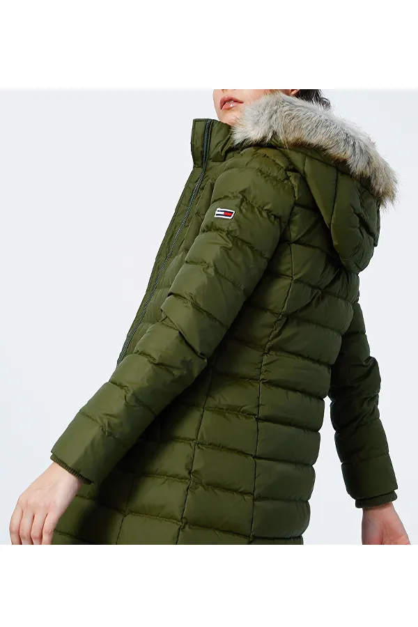 Tommy Hilfiger Women Essential Down Coat Army