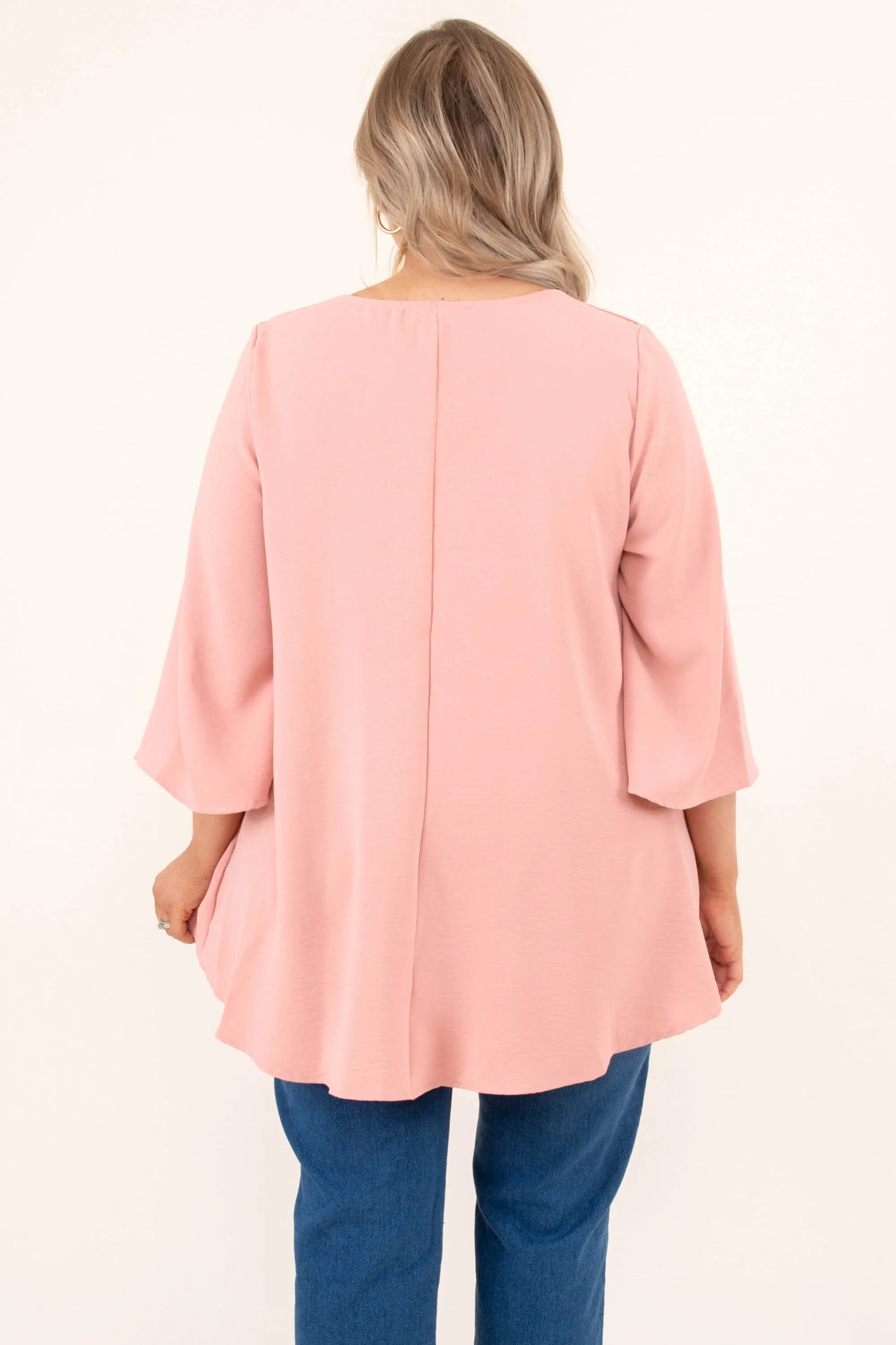 Treasured Moments Top, Mauve