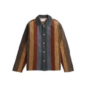 Vertical Paneled Corduroy Jacket