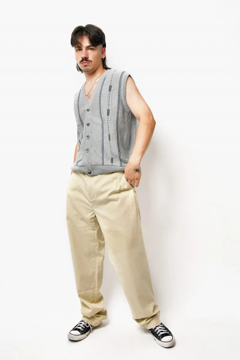 Vintage sweater vest grey