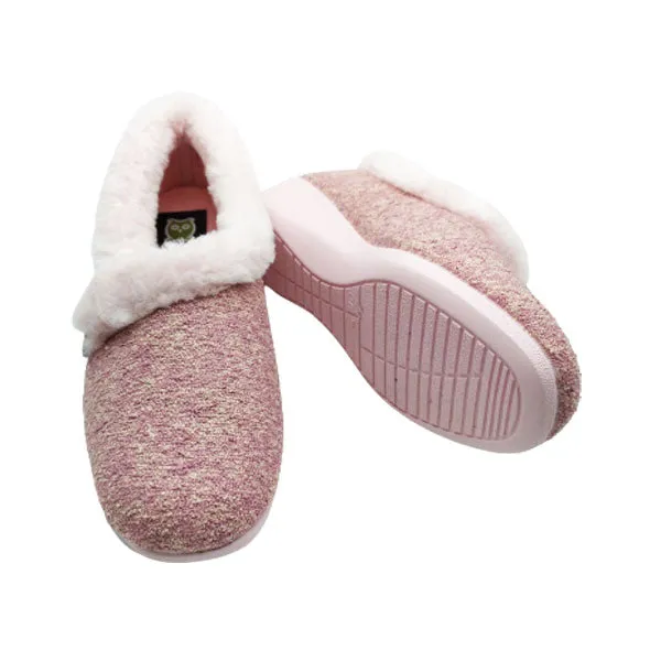 Zapatilla casa rosa de lana Marpen Slippers