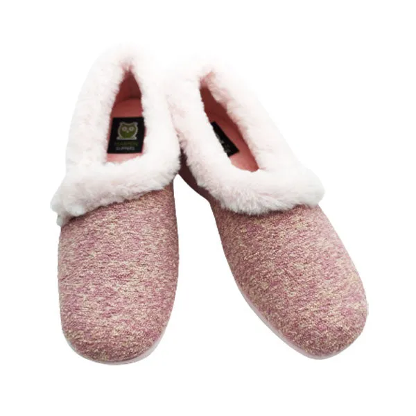 Zapatilla casa rosa de lana Marpen Slippers