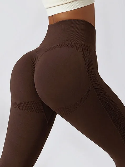 ZASUWA Female Scrunch Bum Seamless Leggings