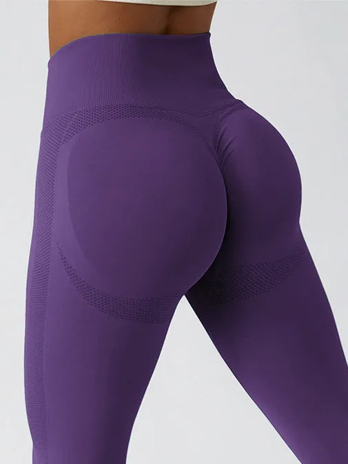 ZASUWA Female Scrunch Bum Seamless Leggings